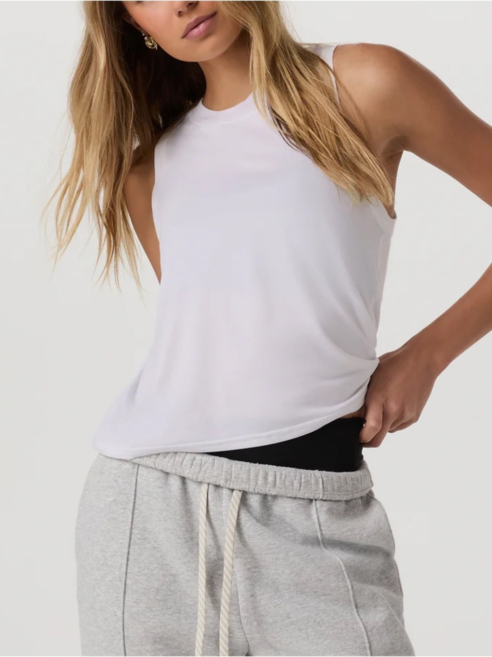 Vuori Energy Top in white | size large